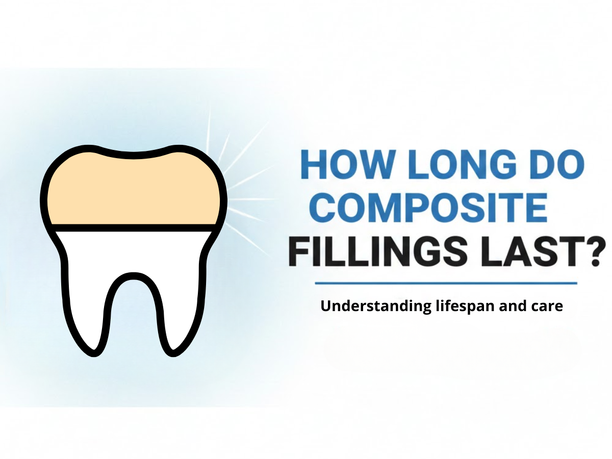 Lifespan of composite fillings explained by a cosmetic dentist