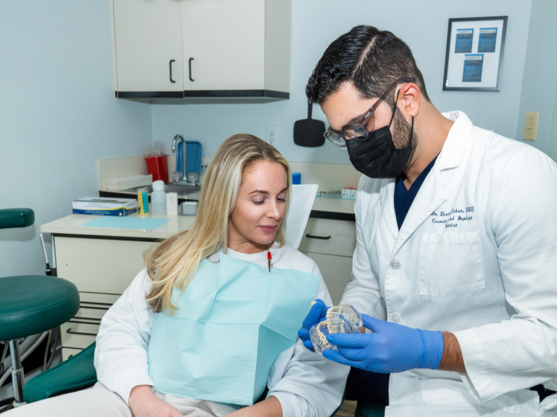 Dr. Cohen With Patient